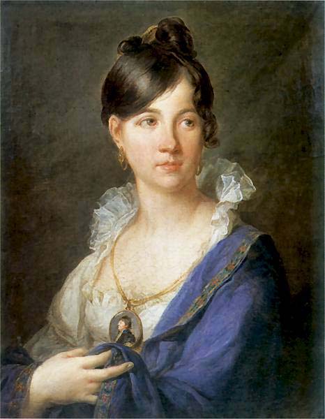 Portrait of Maria Magnuszewska nee Borakowska.